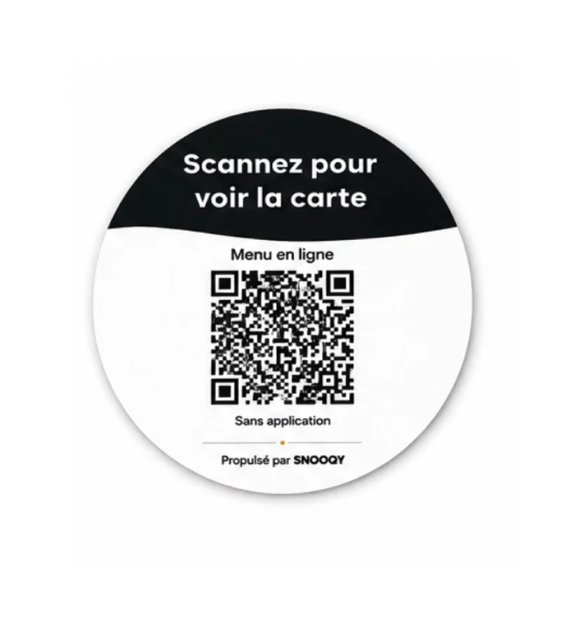 Sticker rond Snooqy